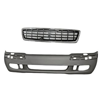 Replacement - 2-Piece (Front Bumper Cover, Grille) (Standard Line)