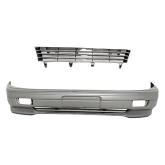 Replacement - 2-Piece (Front Bumper Cover, Grille) (Standard Line)