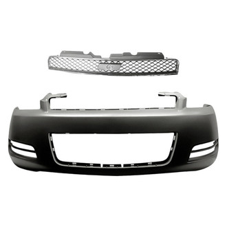 Replacement - 2-Piece (Front Bumper Cover, Grille) (Standard Line)