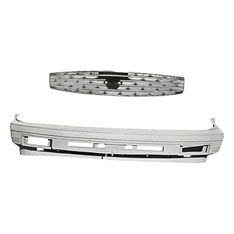 Replacement - 2-Piece (Front Bumper Cover, Grille) (Standard Line)