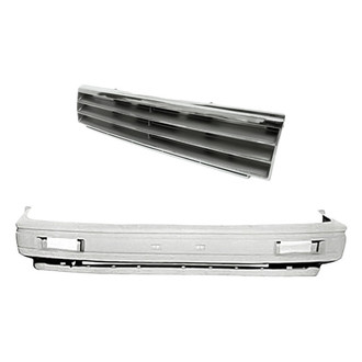Replacement - 2-Piece (Front Bumper Cover, Grille) (Standard Line)