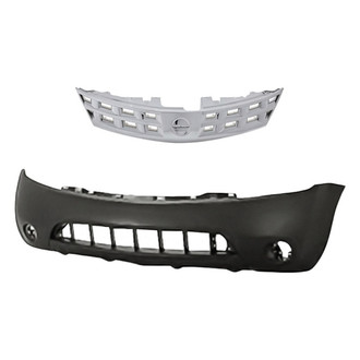 Replacement BNDL-236739 - 2-Piece (Front Bumper Cover, Grille) (CAPA Certified)