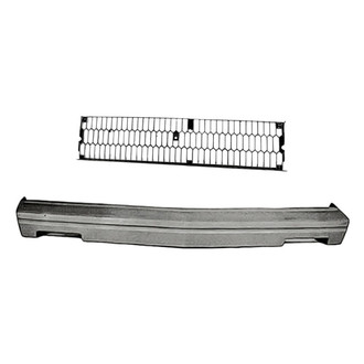 Replacement - 2-Piece (Front Bumper Cover, Grille) (Standard Line)