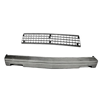 Replacement - 2-Piece (Front Bumper Cover, Grille) (Standard Line)