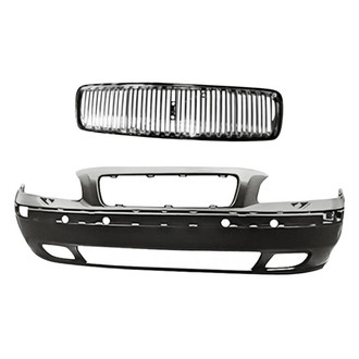 Replacement - 2-Piece (Front Bumper Cover, Grille) (Standard Line)