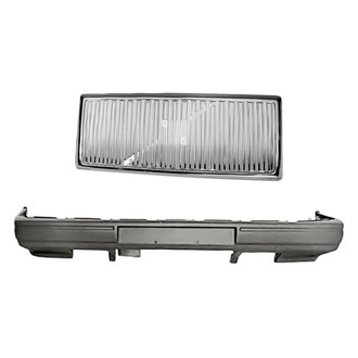 Replacement - 2-Piece (Front Bumper Cover, Grille) (Standard Line)