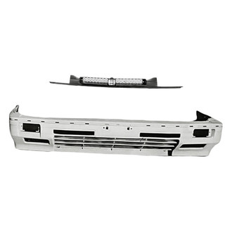 Replacement - 2-Piece (Front Bumper Cover, Grille) (Standard Line)