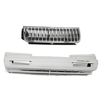 Replacement - 2-Piece (Front Bumper Cover, Grille) (Standard Line)