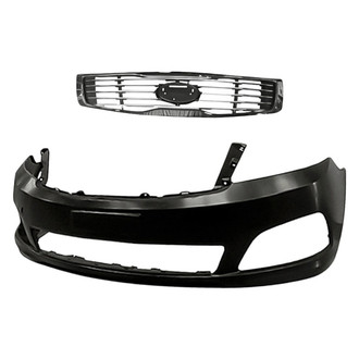 Replacement BNDL-236991 - 2-Piece (Front Bumper Cover, Grille) (Standard Line)
