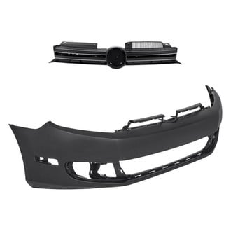 Replacement - 2-Piece (Front Bumper Cover, Grille) (Standard Line)