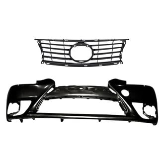 Replacement - 2-Piece (Front Bumper Cover, Grille) (CAPA Certified)