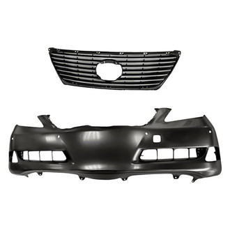 Replacement - 2-Piece (Front Bumper Cover, Grille) (Standard Line)