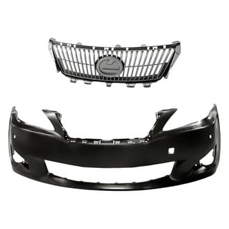 Replacement - 2-Piece (Front Bumper Cover, Grille) (Standard Line)