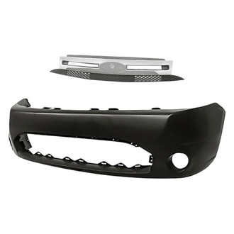 Replacement - 2-Piece (Front Bumper Cover, Grille) (Standard Line)