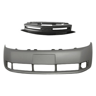 Replacement - 2-Piece (Front Bumper Cover, Grille) (Standard Line)