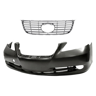 Replacement - 2-Piece (Front Bumper Cover, Grille) (CAPA Certified)