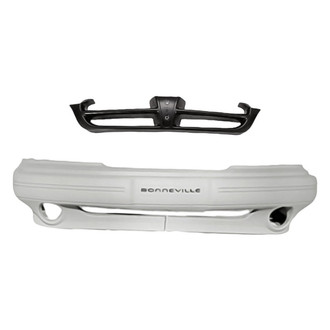 Replacement - 2-Piece (Front Bumper Cover, Grille) (Standard Line)