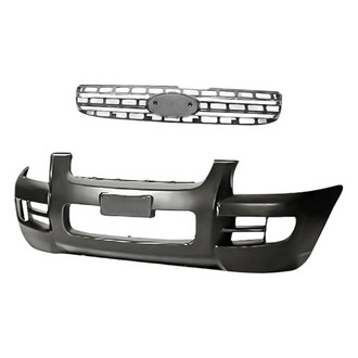 Replacement BNDL-237385 - 2-Piece (Front Bumper Cover, Grille) (Standard Line)