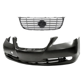 Replacement - 2-Piece (Front Bumper Cover, Grille) (Standard Line)