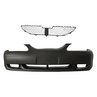 Replacement - 2-Piece (Front Bumper Cover, Grille) (Standard Line)