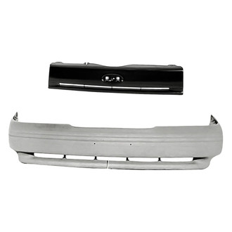 Replacement - 2-Piece (Front Bumper Cover, Grille) (Standard Line)