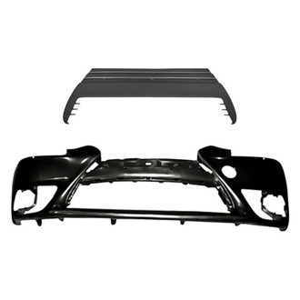 Replacement - 2-Piece (Front Bumper Cover, Grille) (Standard Line)