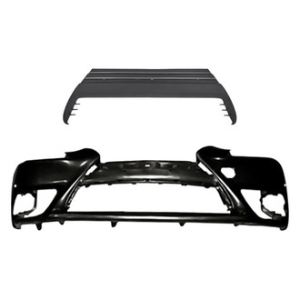 Replacement - 2-Piece (Front Bumper Cover, Grille) (Standard Line)