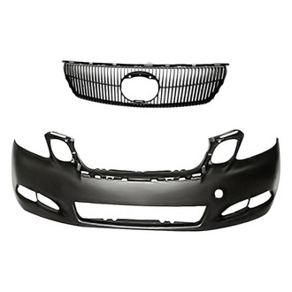 Replacement - 2-Piece (Front Bumper Cover, Grille) (Standard Line)