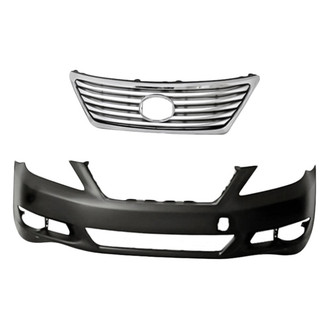 Replacement - 2-Piece (Front Bumper Cover, Grille) (Standard Line)