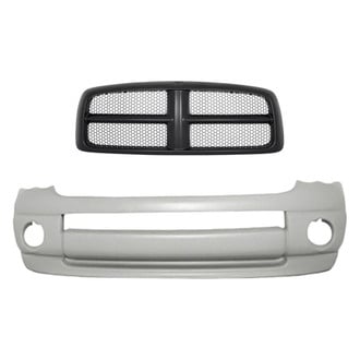 Replacement - 2-Piece (Front Bumper Cover, Grille) (Standard Line)