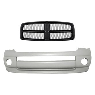 Replacement - 2-Piece (Front Bumper Cover, Grille) (Standard Line)