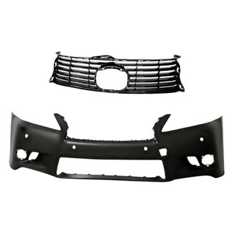Replacement - 2-Piece (Front Bumper Cover, Grille) (Standard Line)