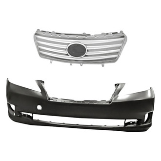 Replacement - 2-Piece (Front Bumper Cover, Grille) (Standard Line)
