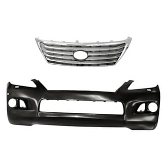Replacement - 2-Piece (Front Bumper Cover, Grille) (Standard Line)