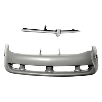 Replacement - 2-Piece (Front Bumper Cover, Grille) (Standard Line)