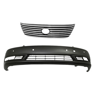 Replacement - 2-Piece (Front Bumper Cover, Grille) (Standard Line)