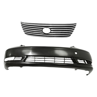 Replacement - 2-Piece (Front Bumper Cover, Grille) (Standard Line)