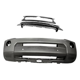 Replacement - 2-Piece (Front Bumper Cover, Grille) (Standard Line)