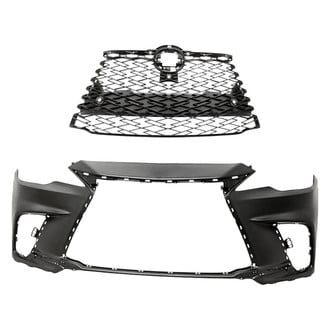Replacement - 2-Piece (Front Bumper Cover, Grille) (Standard Line)
