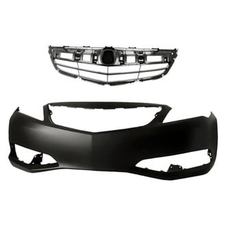 Replacement - 2-Piece (Front Bumper Cover, Grille) (CAPA Certified)