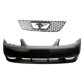 Replacement - 2-Piece (Front Bumper Cover, Grille) (Standard Line)