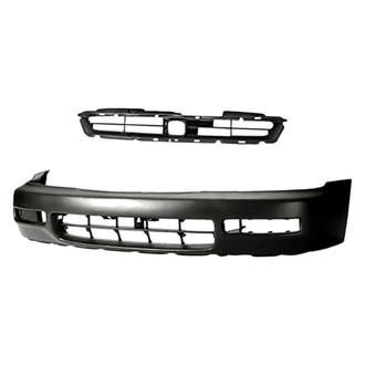 Replacement - 2-Piece (Front Bumper Cover, Grille) (Standard Line)