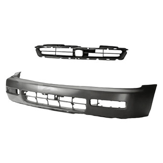Replacement - 2-Piece (Front Bumper Cover, Grille) (Standard Line)