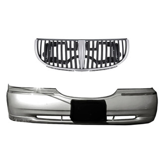 Replacement - 2-Piece (Front Bumper Cover, Grille) (Standard Line)