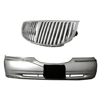 Replacement - 2-Piece (Front Bumper Cover, Grille) (Standard Line)
