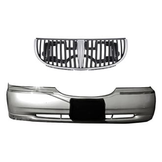 Replacement - 2-Piece (Front Bumper Cover, Grille) (Standard Line)