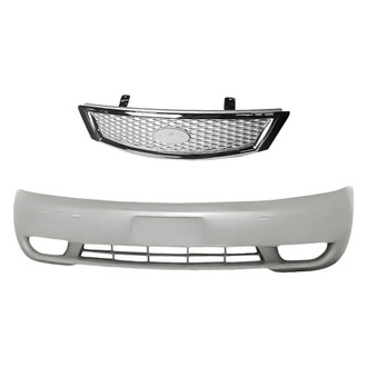 Replacement - 2-Piece (Front Bumper Cover, Grille) (Standard Line)