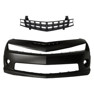 Replacement - 2-Piece (Front Bumper Cover, Grille) (CAPA Certified)