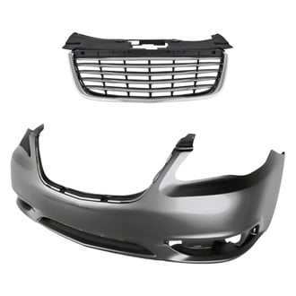 Replacement BNDL-238767 - 2-Piece (Front Bumper Cover, Grille) (CAPA Certified)