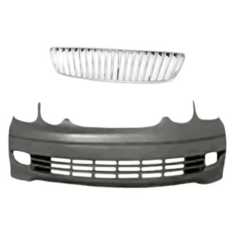 Replacement - 2-Piece (Front Bumper Cover, Grille) (Standard Line)